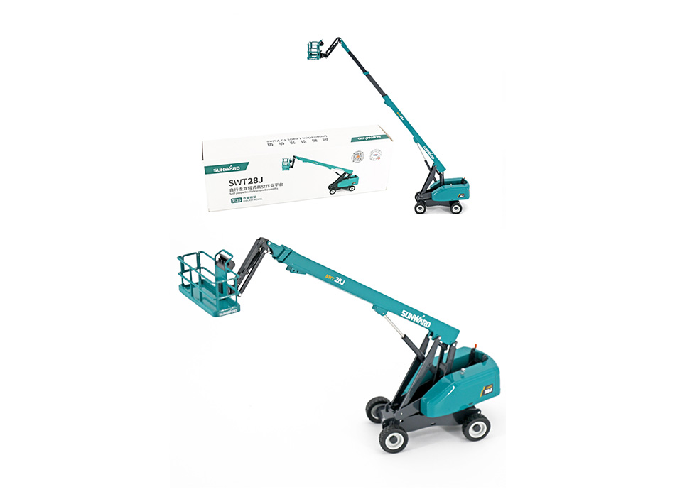 1:35 Self-propelled straight-arm aerial work platform