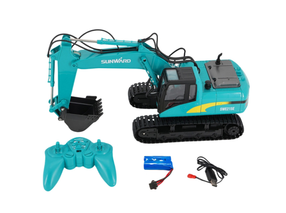 Bagong na-upgrade na 1:14 na orihinal na bahagi ng SUNWARD SWE215E RC excavator